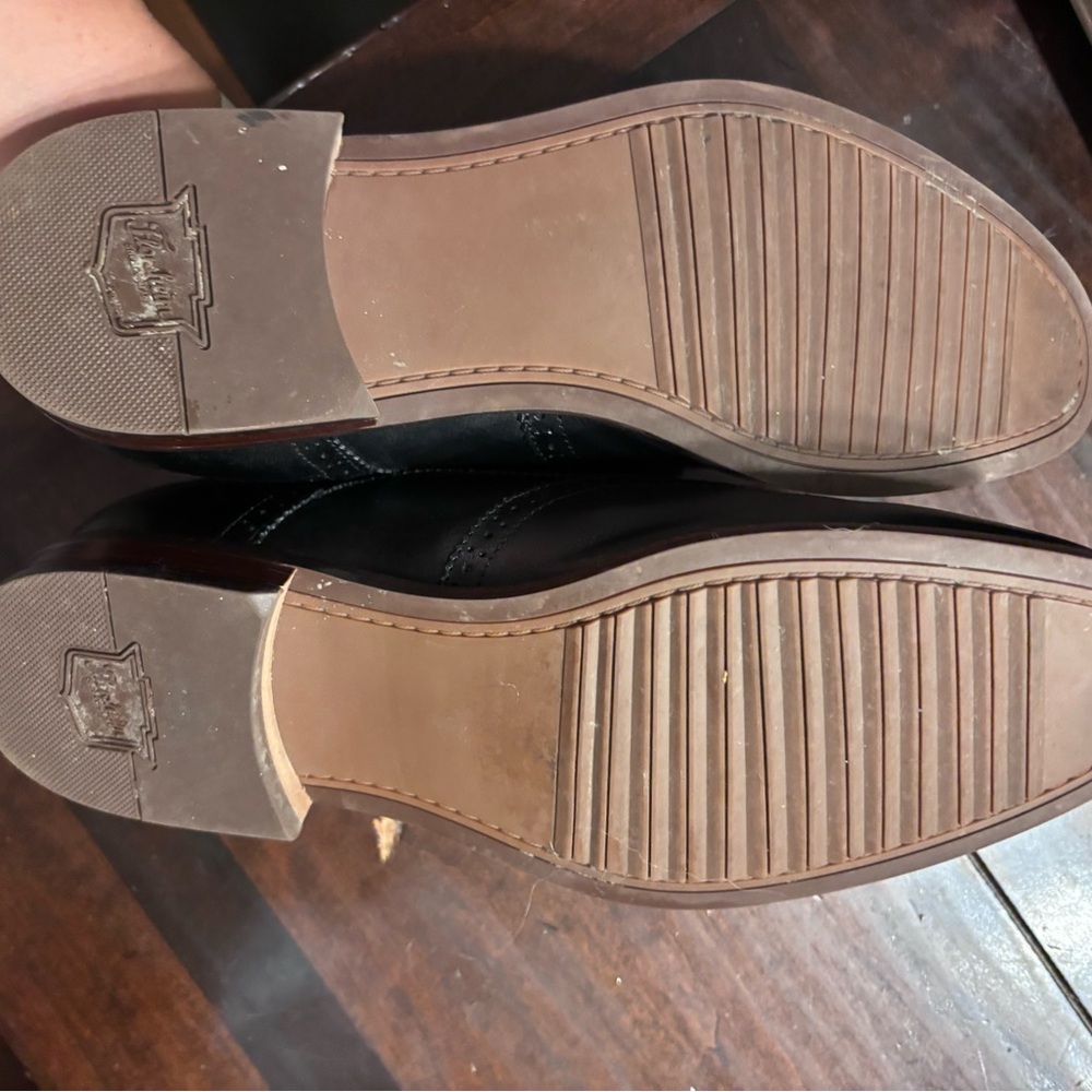 Florsheim black leather Wingtips - Picture 4 of 5